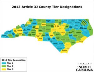2013 NC County Tier Designations
