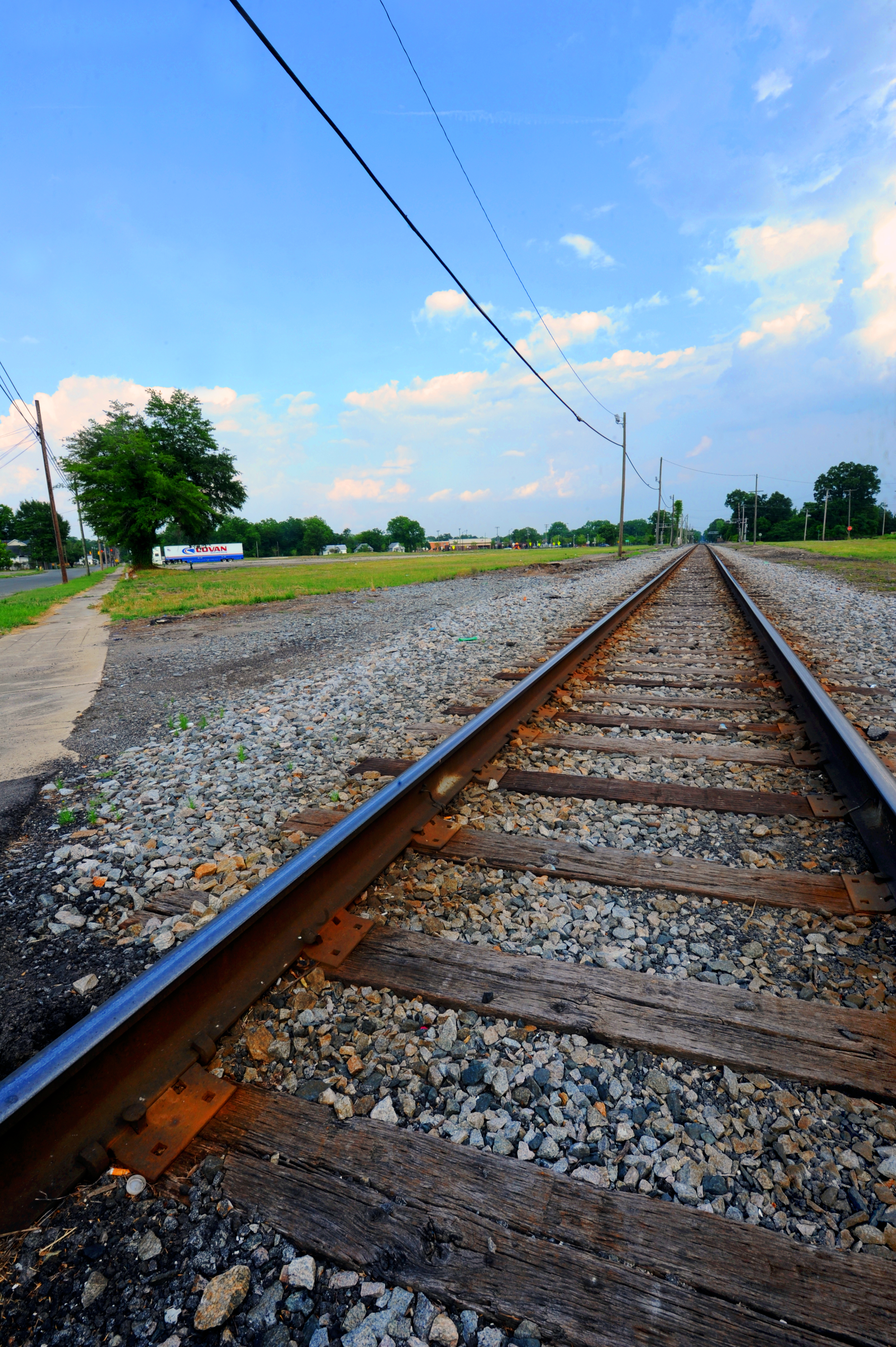 Railroad Tracks in Kinston, NC