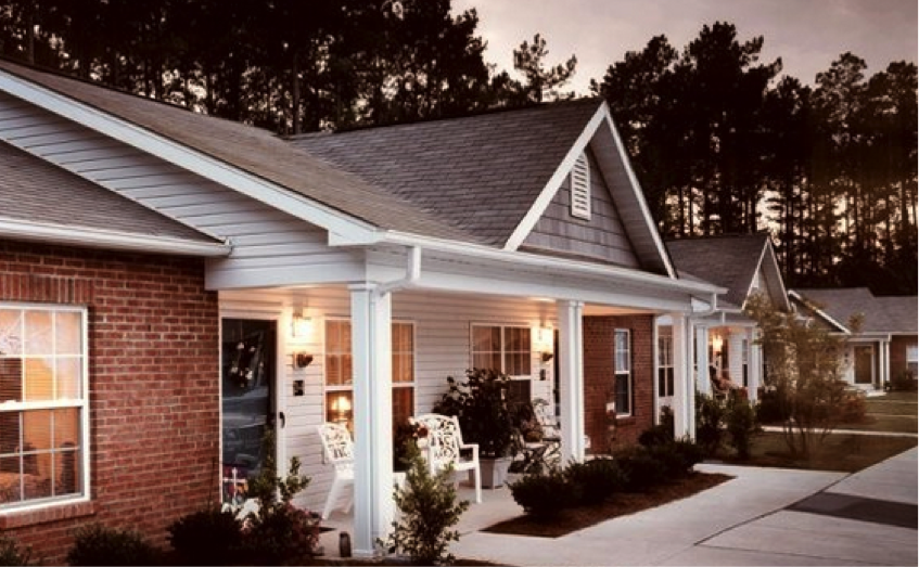 Wesley Ridge Affordable Senior Apartments in Lumberton, NC developed by Weaver-Kirkland Development