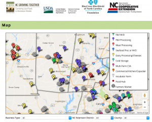 NC Local Food Infrastructure Inventory